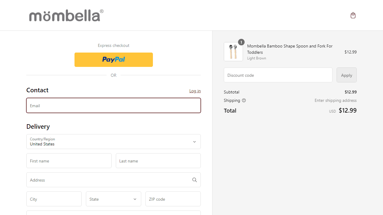 How to apply Mombella coupon code